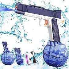 PISTOLA AGUA ELECTRICA GLOCK 2 DEPOSITOS